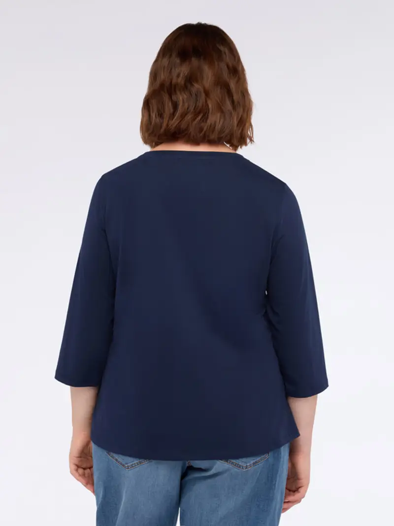 Fiorella Rubino T-shirt Donna Blu 2466663 miniatura 2