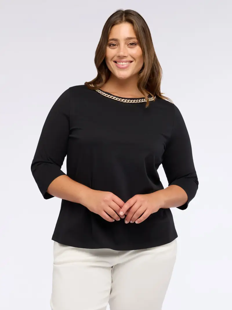 Fiorella Rubino T-shirt Donna Nero 2187803