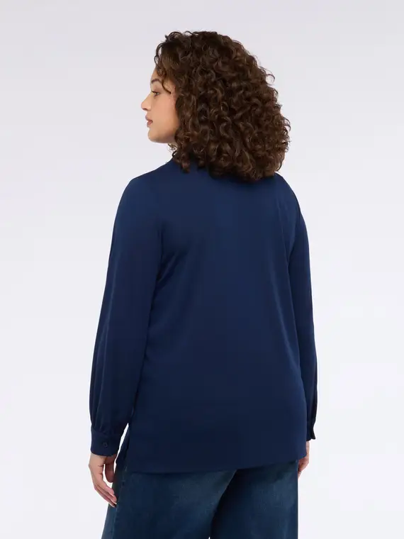Fiorella Rubino T-shirt Donna Blu 3843828 miniatura 2