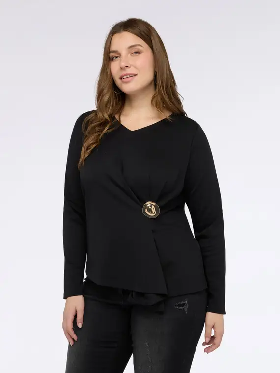 Fiorella Rubino T-shirt Donna Nero 3528985