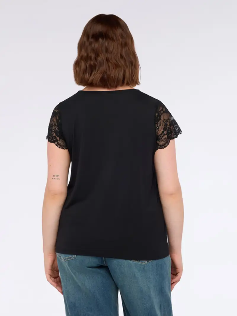 Fiorella Rubino T-shirt Donna Nero 2466662 miniatura 2