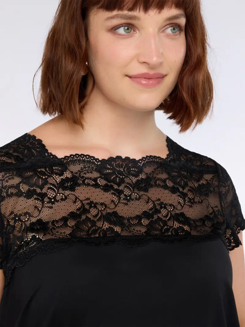 Fiorella Rubino T-shirt Donna Nero 2466662 miniatura 3