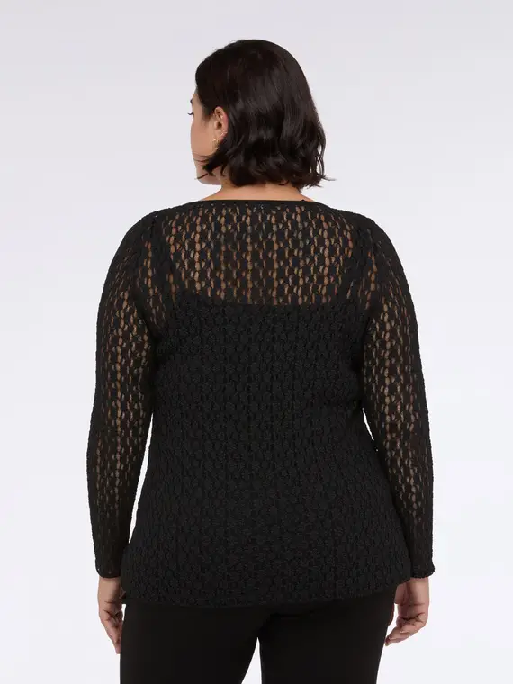 Fiorella Rubino T-shirt Donna Nero 3528980 miniatura 2