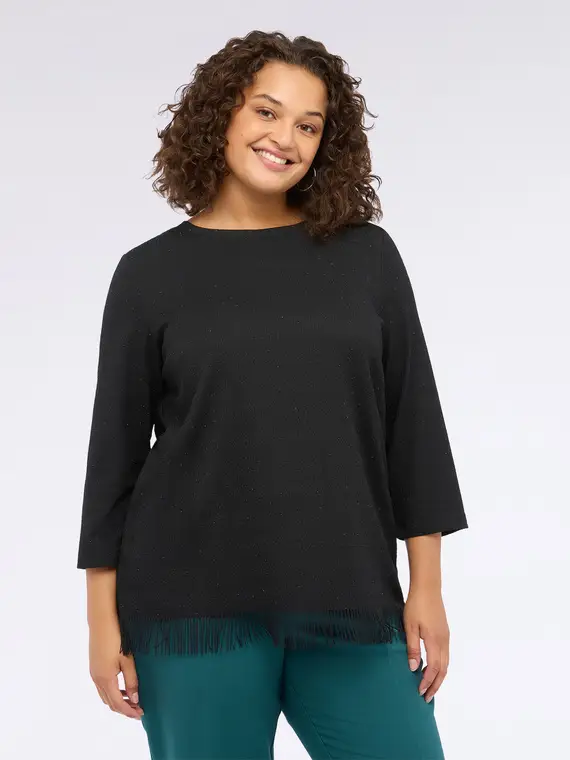 Fiorella Rubino T-shirt Donna Nero 2811224 miniatura 3