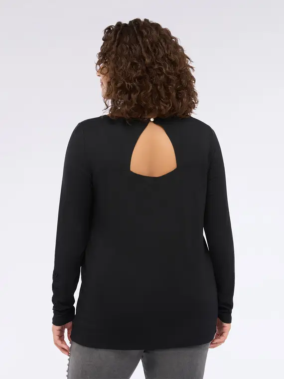 Fiorella Rubino T-shirt Donna Nero 2811229 miniatura 2