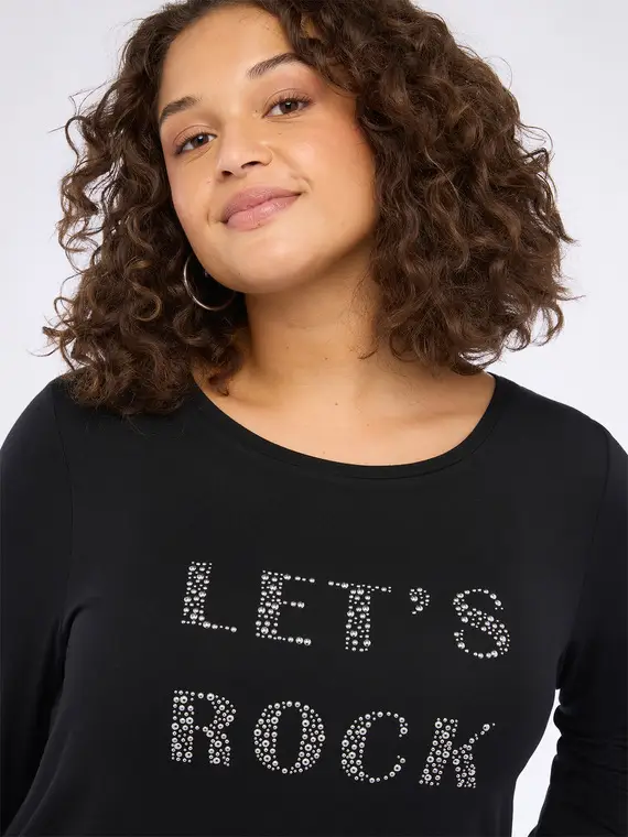 Fiorella Rubino T-shirt Donna Nero 2811229 miniatura 3