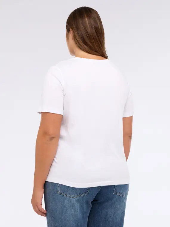 Fiorella Rubino T-shirt Donna Bianco 2811218 miniatura 2