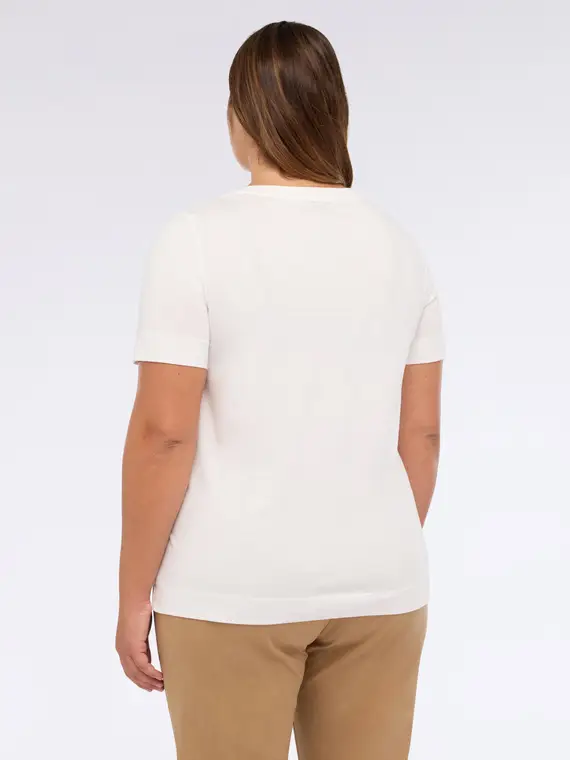 Fiorella Rubino T-shirt Donna Bianco 2811219 miniatura 2