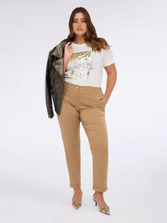 Fiorella Rubino T-shirt Donna Bianco 2811219 miniatura 3