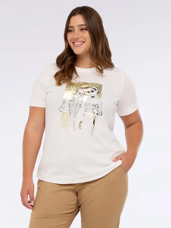 Fiorella Rubino T-shirt Donna Bianco 2811219