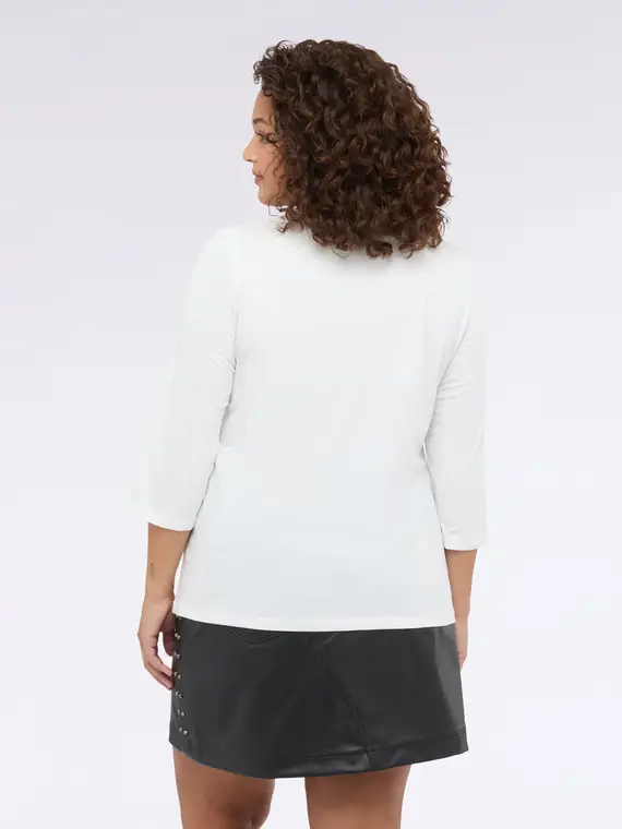 Fiorella Rubino T-shirt Donna Bianco 2811222 miniatura 2