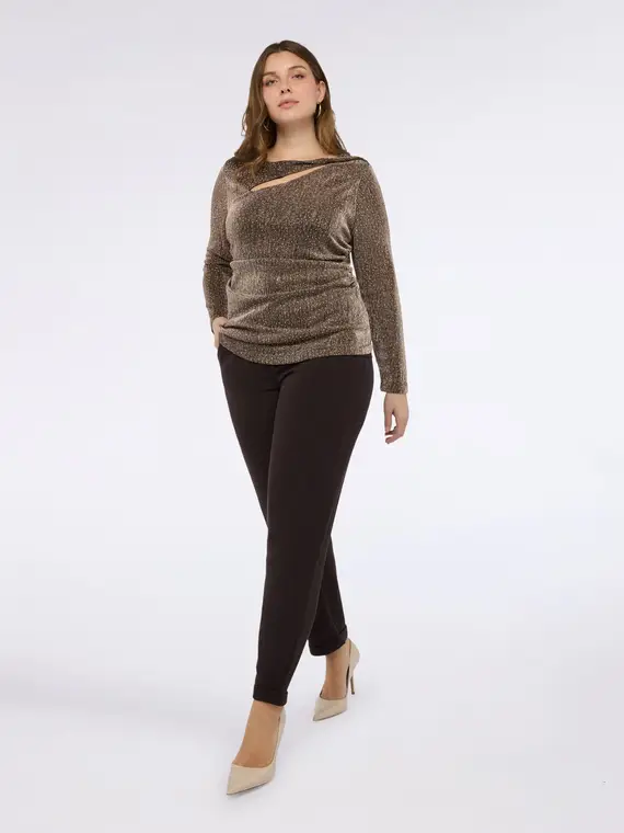 Fiorella Rubino T-shirt Donna Marrone 3843825