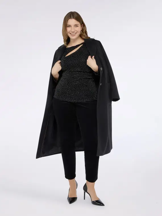 Fiorella Rubino T-shirt Donna Nero 3843826