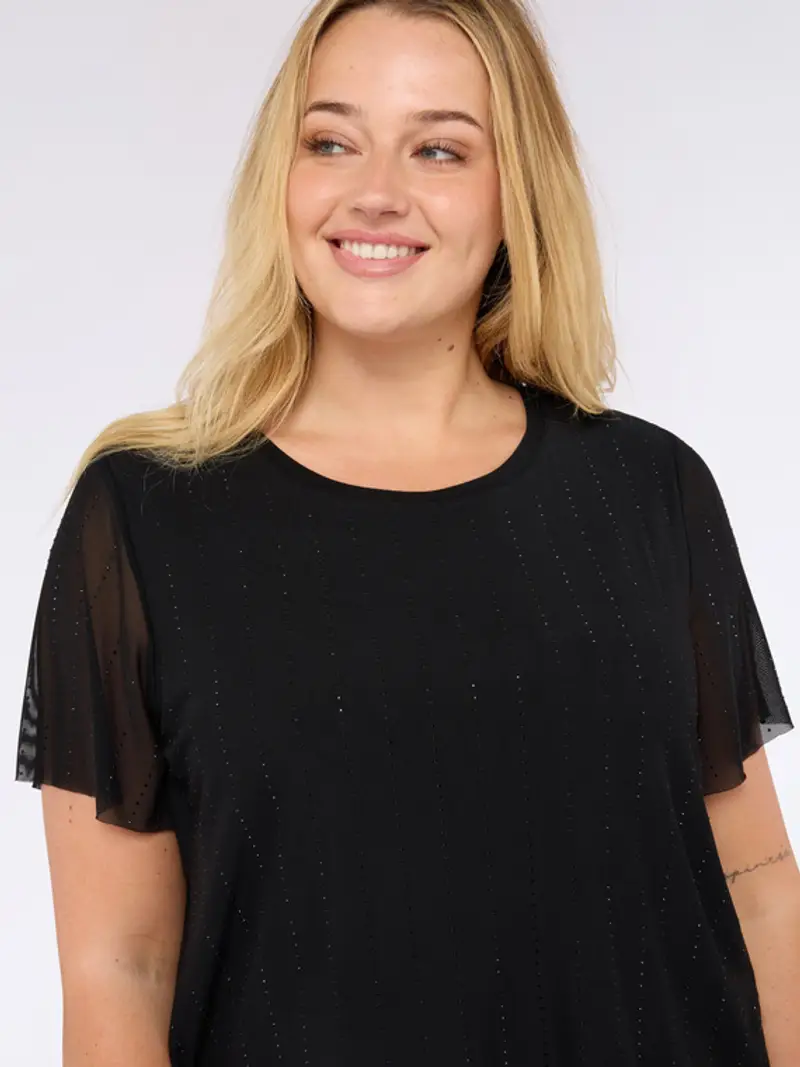 Fiorella Rubino T-shirt Donna Nero 1345483 miniatura 3