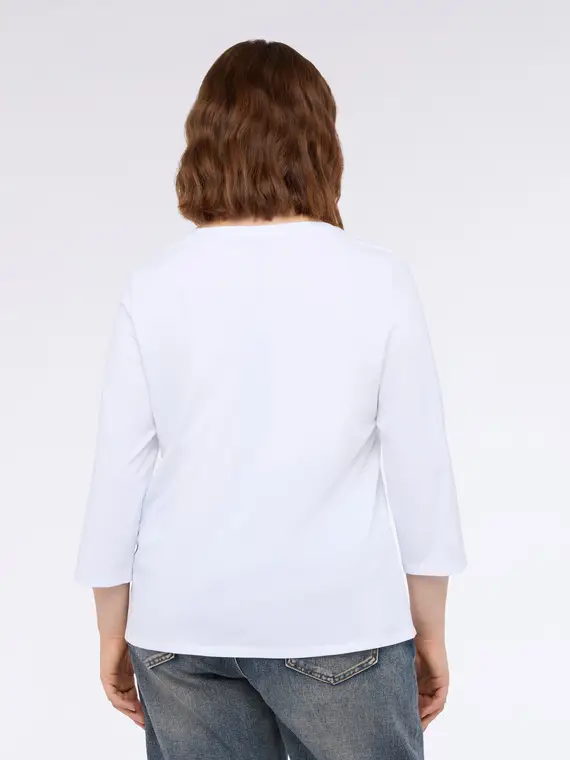 Fiorella Rubino T-shirt Donna Bianco 3177024 miniatura 2