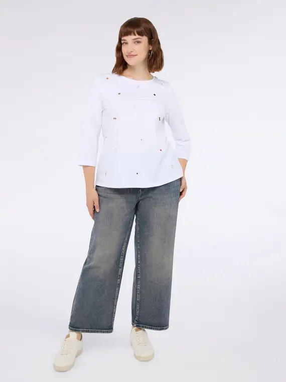 Fiorella Rubino T-shirt Donna Bianco 3177024