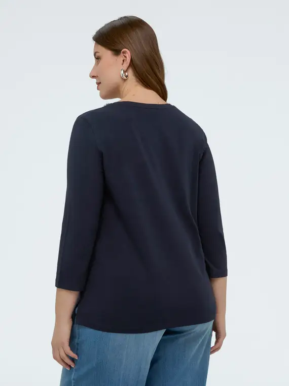 Fiorella Rubino T-shirt Donna Blu 4246359 miniatura 2