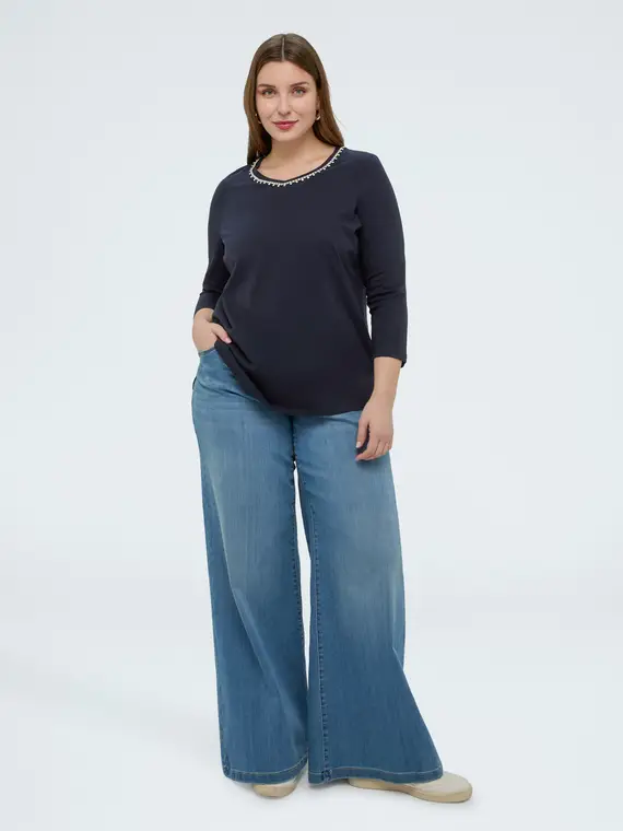 Fiorella Rubino T-shirt Donna Blu 4246359