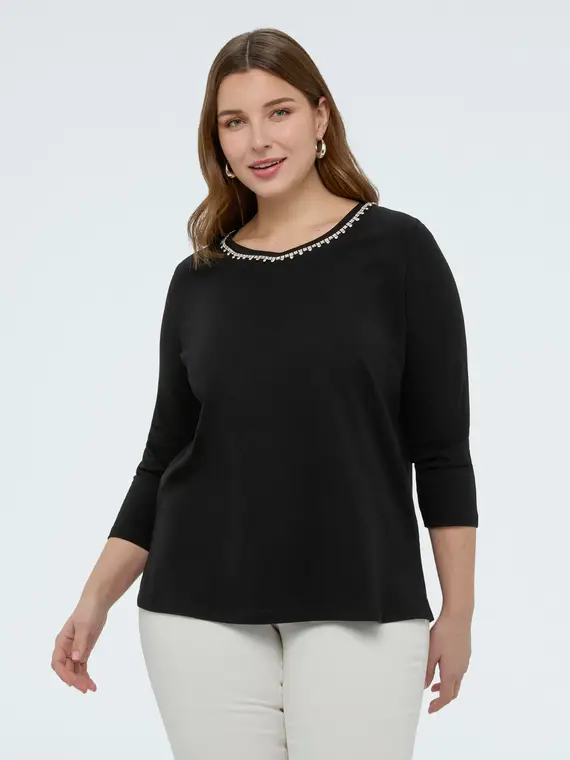 Fiorella Rubino T-shirt Donna Nero 4246360