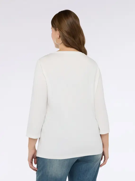 Fiorella Rubino T-shirt Donna Bianco 3528981 miniatura 2