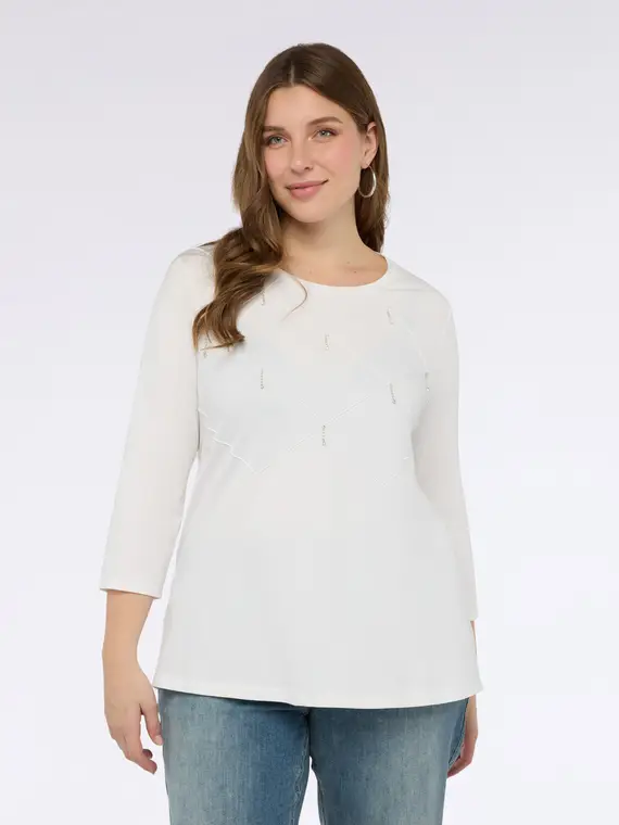 Fiorella Rubino T-shirt Donna Bianco 3528981 miniatura 3
