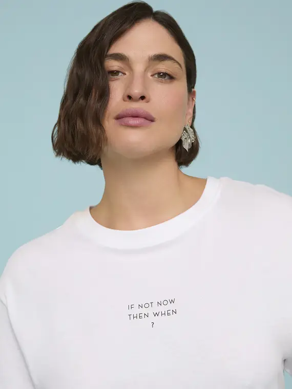 Fiorella Rubino T-shirt Donna Bianco 2811226 miniatura 3