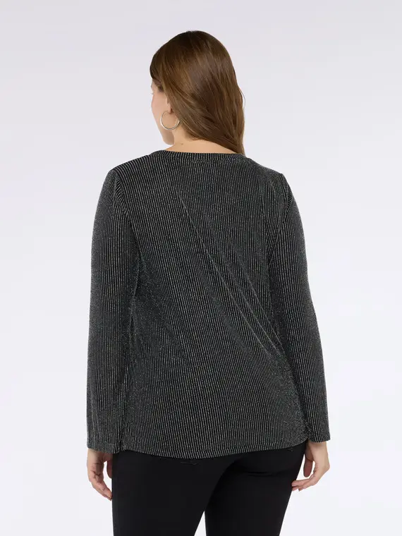 Fiorella Rubino T-shirt Donna Nero 3843827 miniatura 2