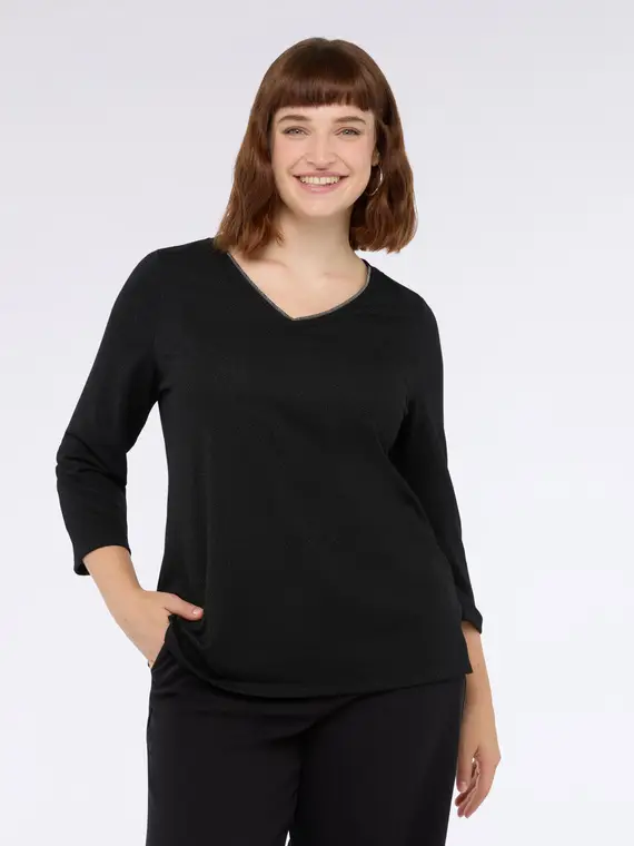Fiorella Rubino T-shirt Donna Nero 3103787