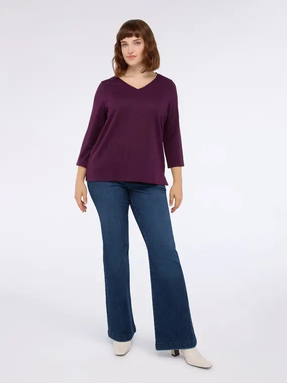 Fiorella Rubino T-shirt Donna Viola 3103788