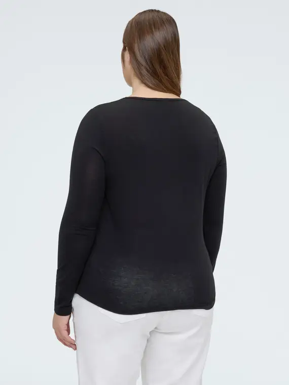 Fiorella Rubino T-shirt Donna Nero 4246373 miniatura 2