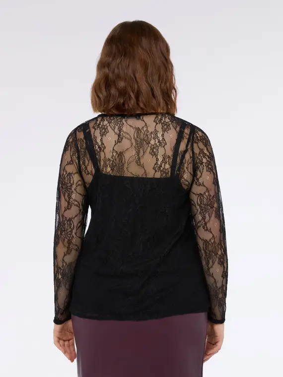 Fiorella Rubino T-shirt Donna Nero 3177032 miniatura 2