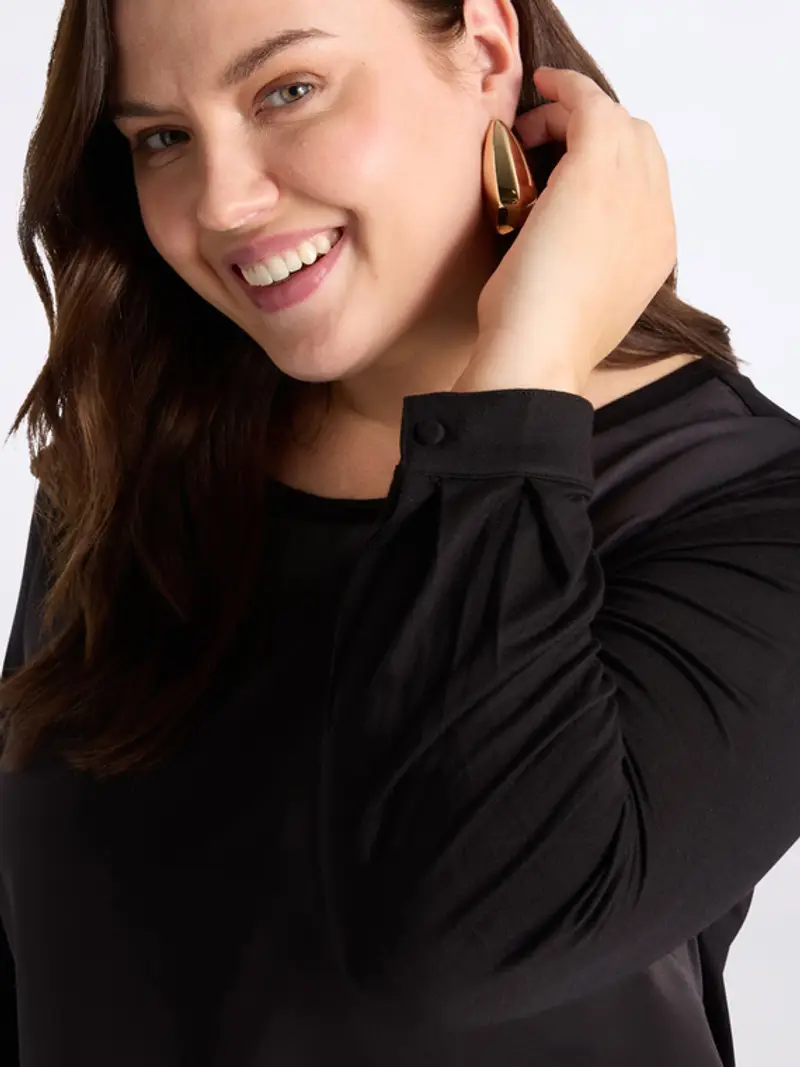 Fiorella Rubino T-shirt Donna Nero 1294429 miniatura 2