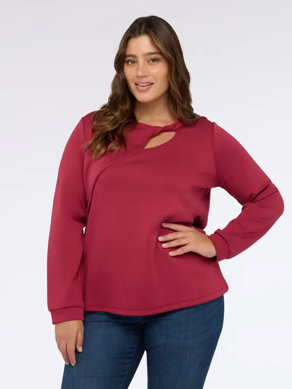 Fiorella Rubino T-shirt Donna Bordeaux 3177018