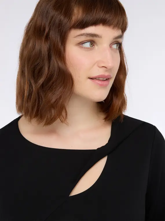 Fiorella Rubino T-shirt Donna Nero 3177021 miniatura 3