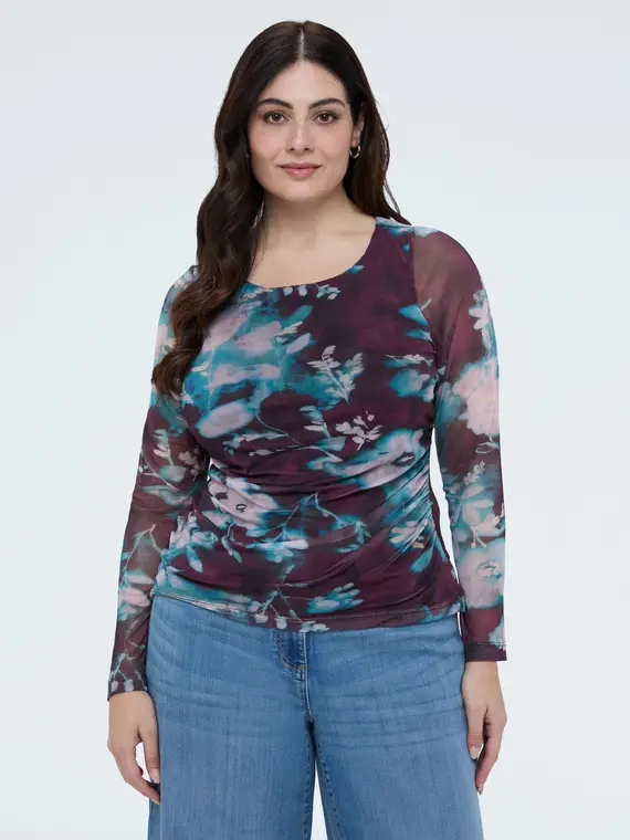 Fiorella Rubino T-shirt Donna Bordeaux 4246366