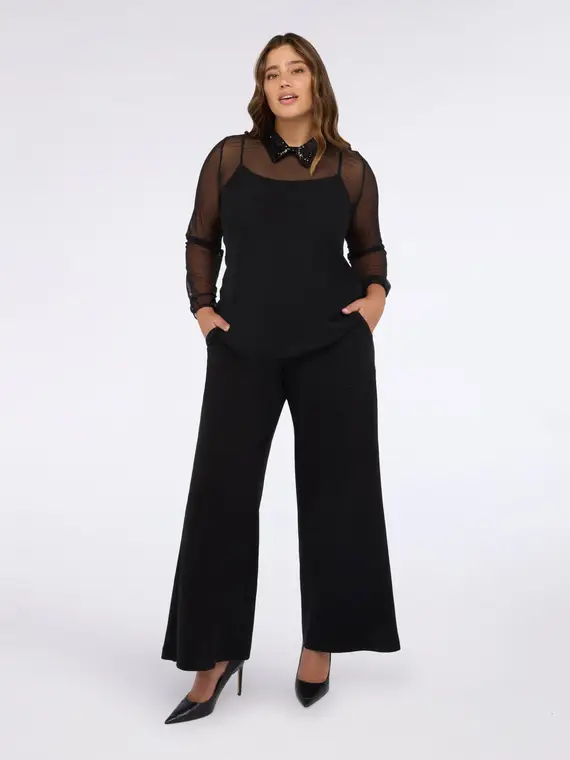 Fiorella Rubino T-shirt Donna Nero 3177035 miniatura 3