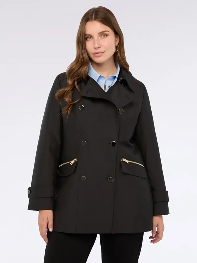Fiorella Rubino Trench Donna Nero 2262579