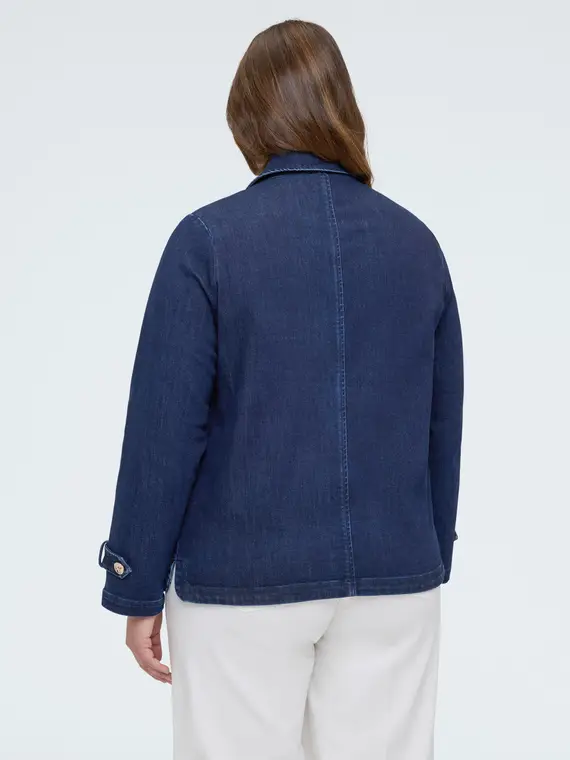 Fiorella Rubino Trench Donna Blu 4246313 miniatura 2