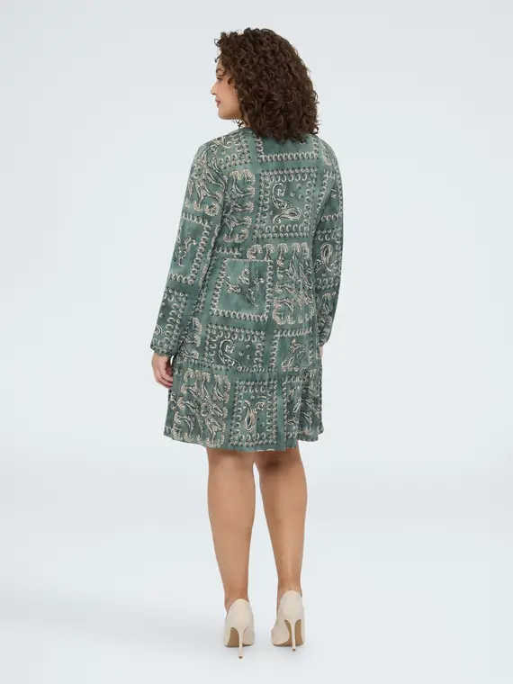 Vestito SMILE con stampa paisley Donna, (56-58 IT) miniatura 2