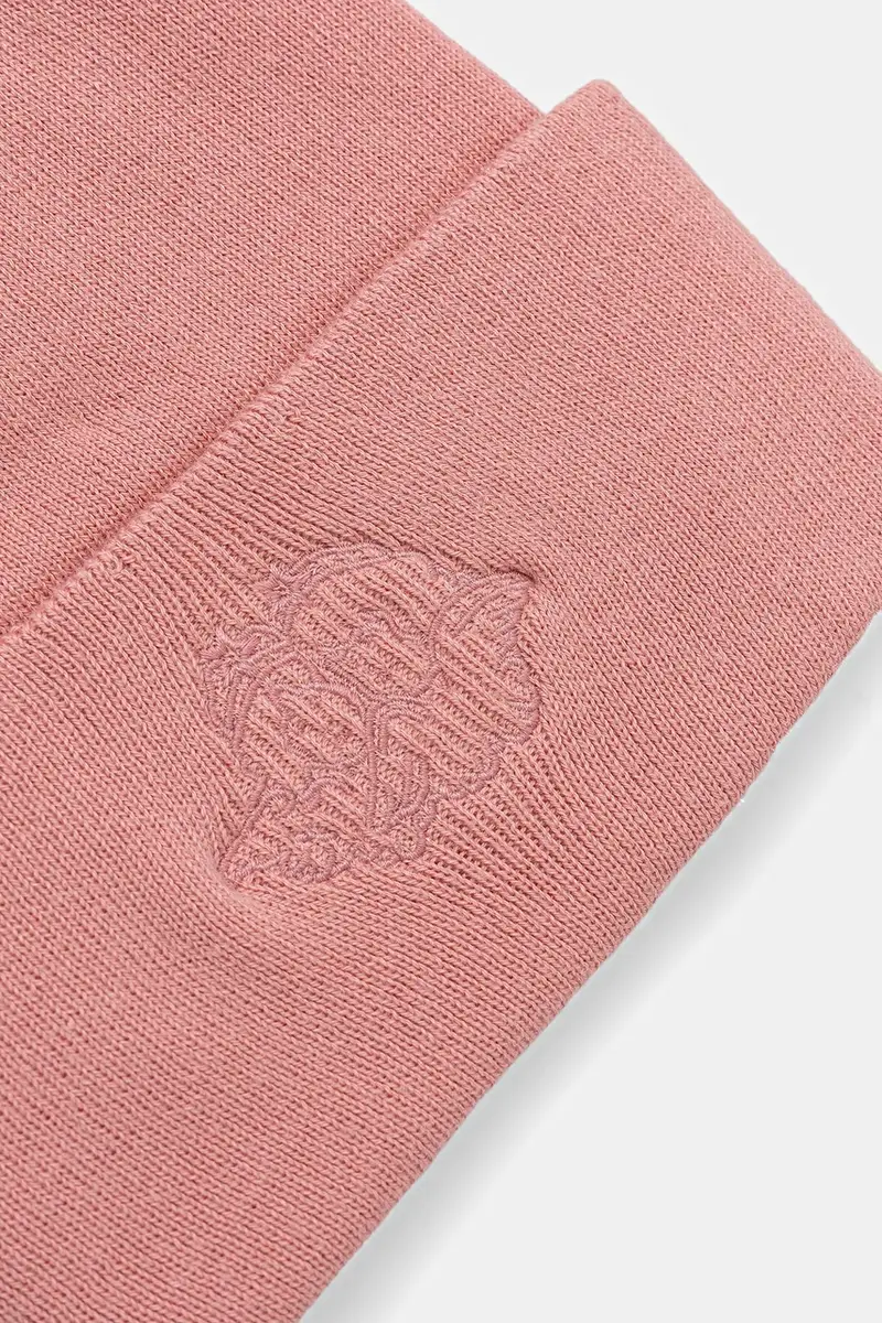 berretto in cotone Angel Embroidered Rosa miniatura 2