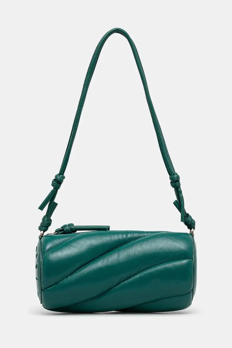 borsetta Leather Mella colore verde U02SPABA001LE04GN02 Turchese