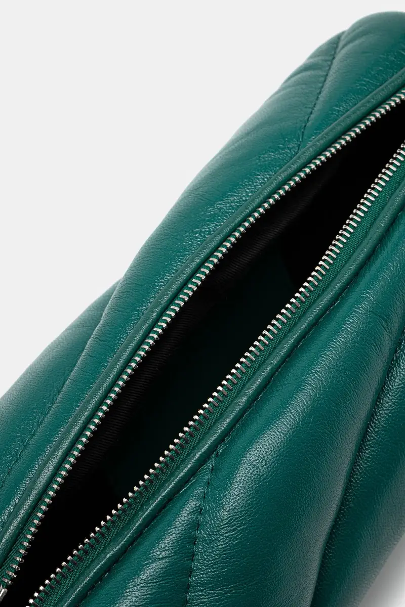 borsetta Leather Mella Turchese miniatura 5