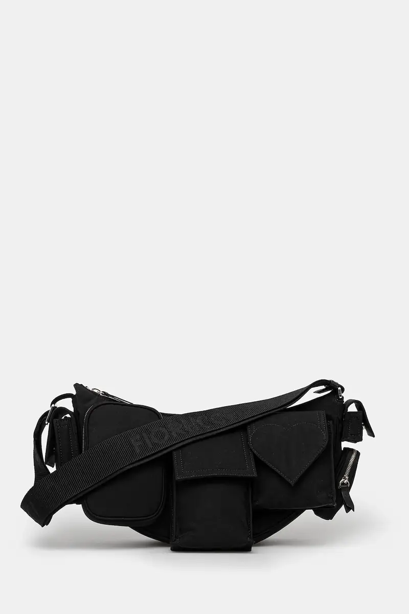 borsetta Nylon Super Pocket Bag colore nero U01FMABA123NY01BK01