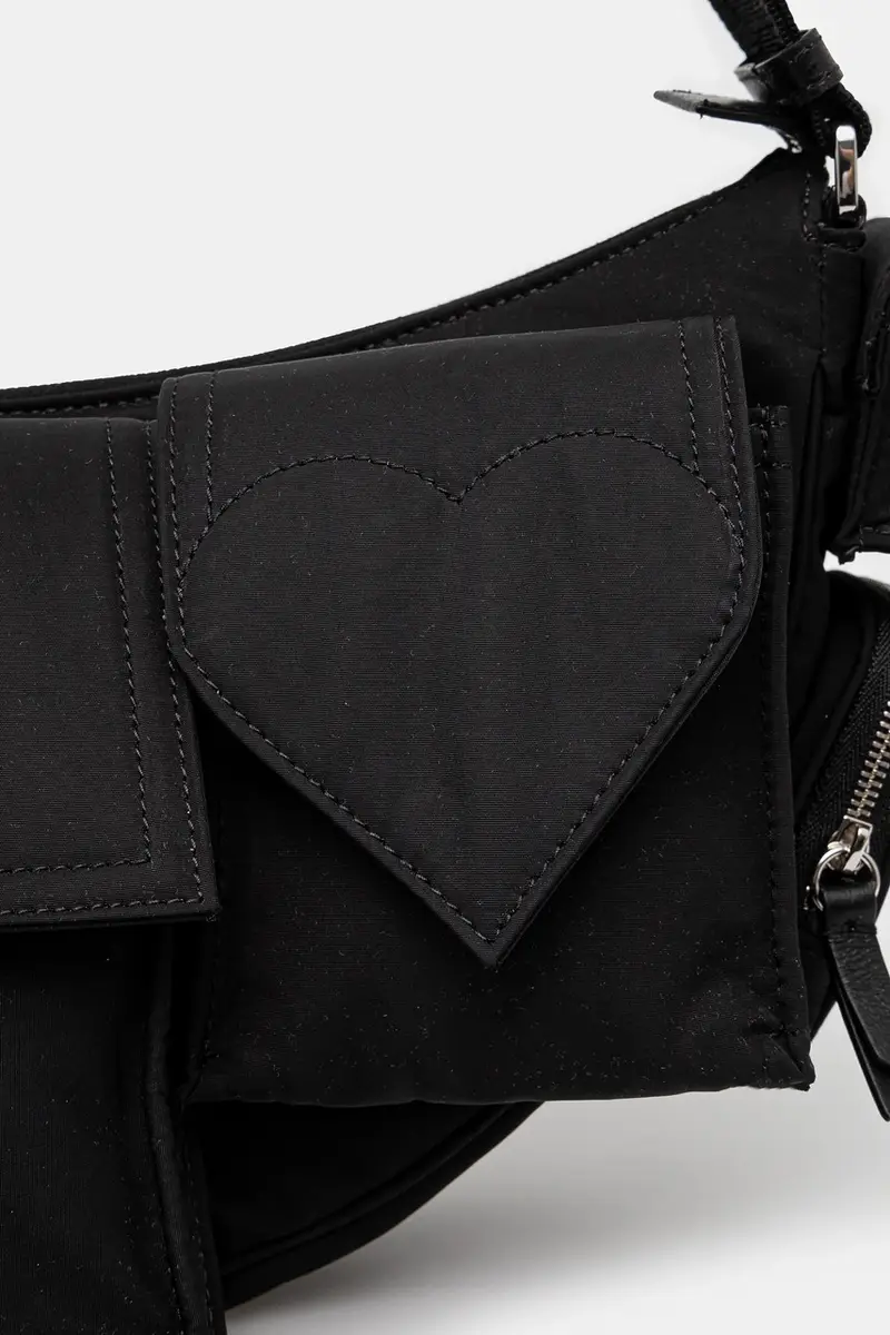 borsetta Nylon Super Pocket Bag Nero miniatura 5