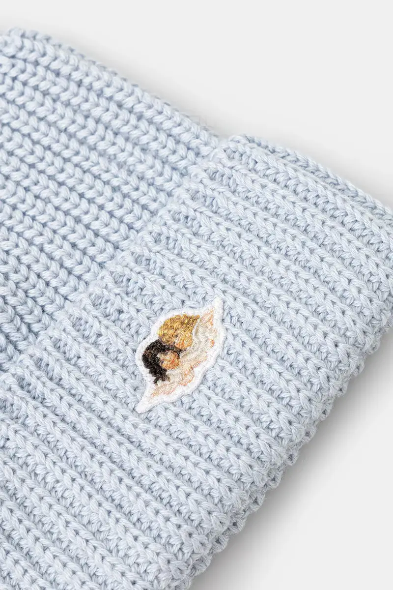 cappello con lana Angel Patch Blu miniatura 3