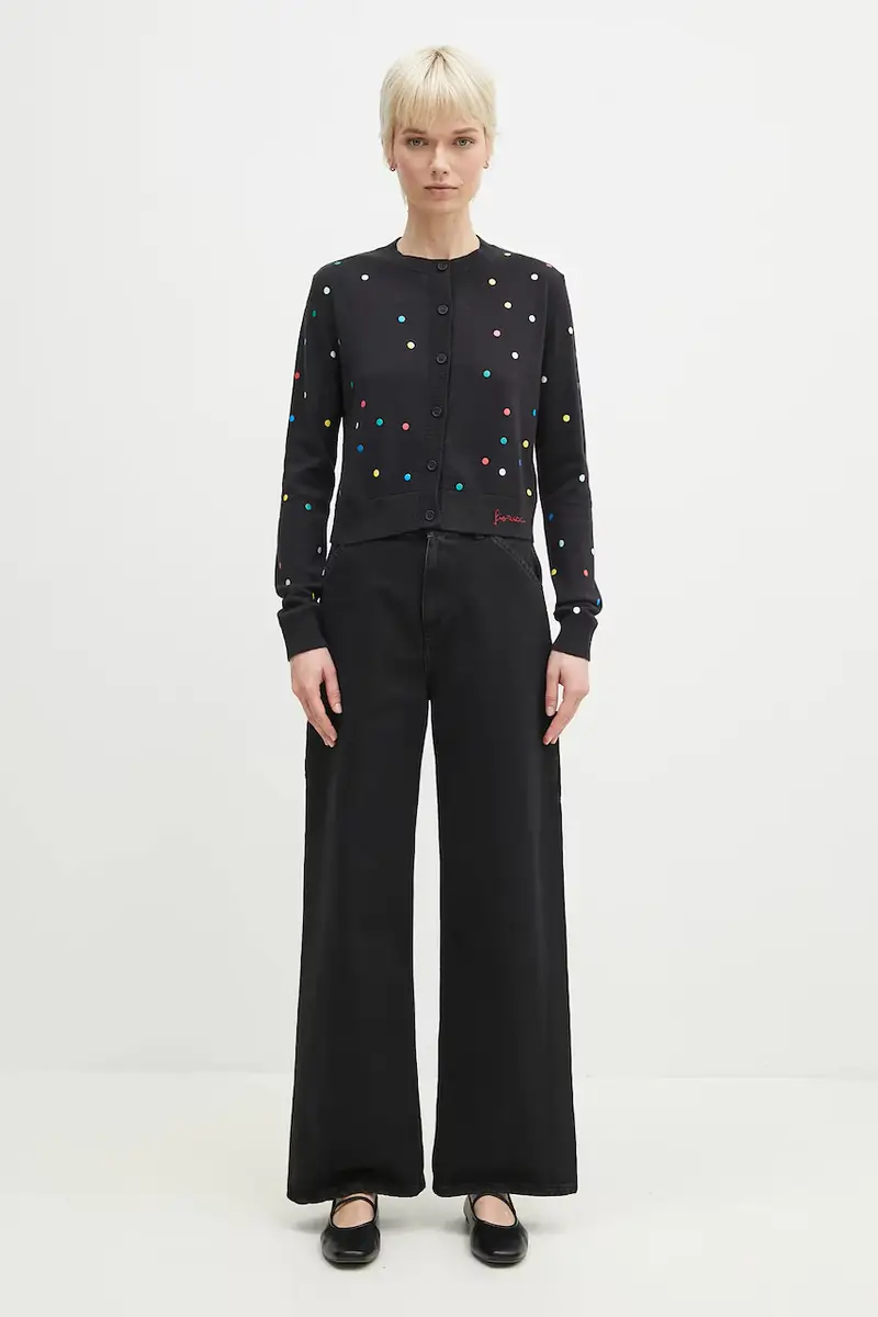 Fiorucci Cardigan Nero 3973213 miniatura 5