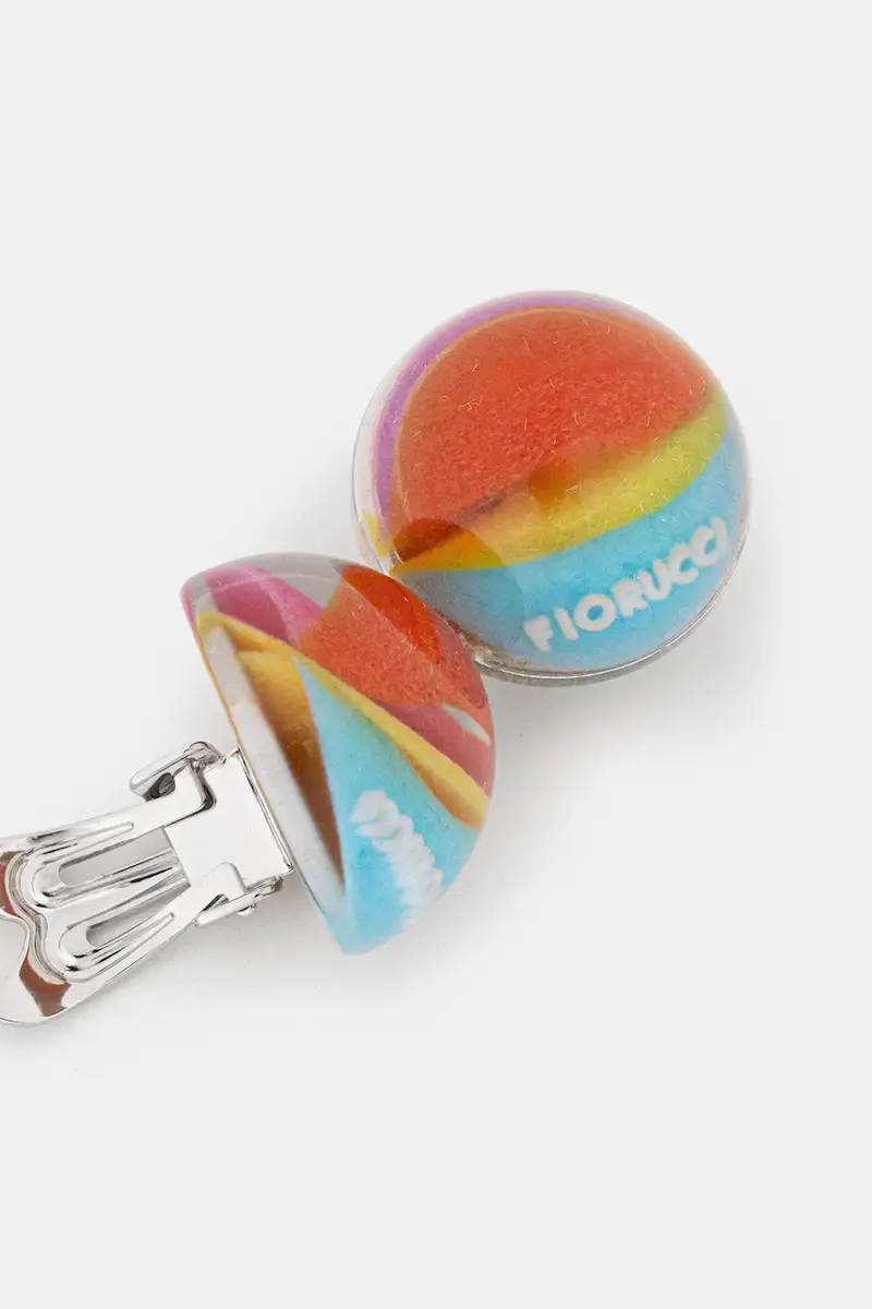 clip per le orecchie Marble Logo W25FWAJE013PT01MU01 Multicolore miniatura 2