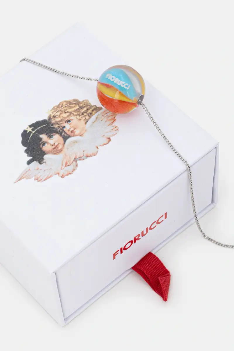 collana Marble Logo W25FWAJE014PT01MU01 Multicolore miniatura 4