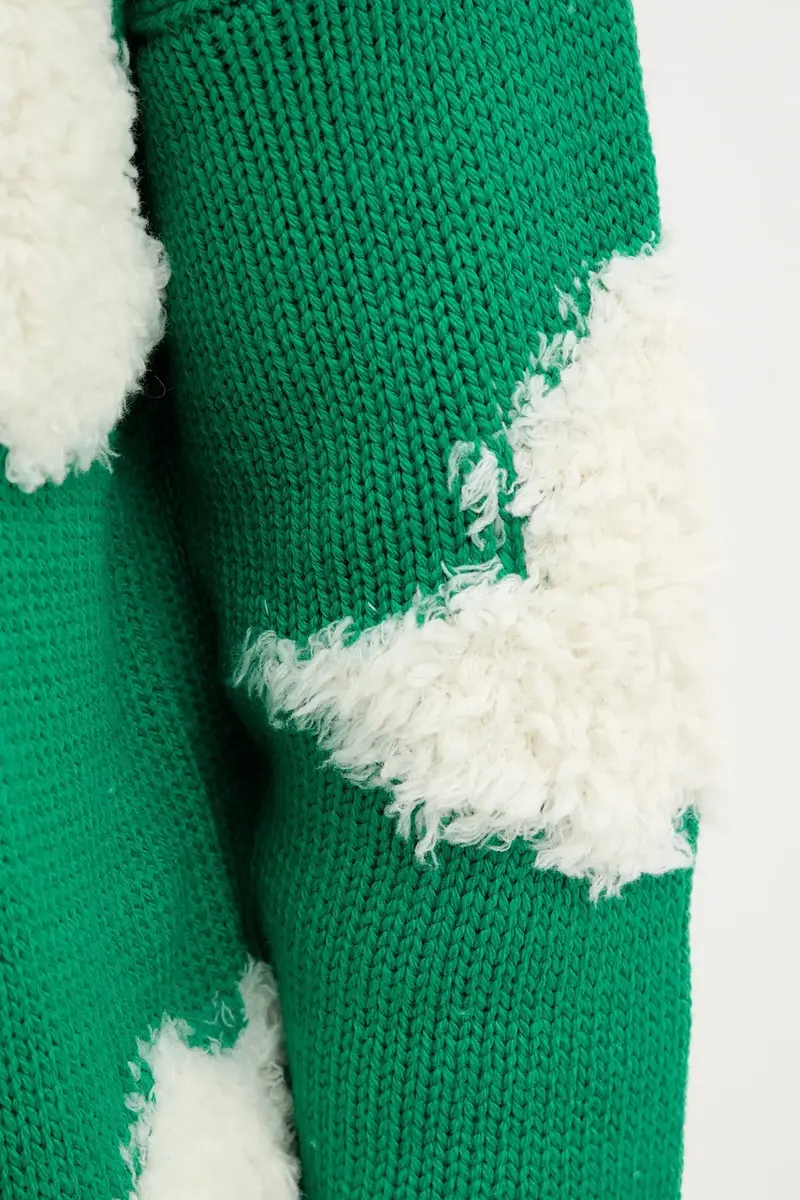 maglione in lana Cloud Sweater uomo colore verde U02SPKSW335KN03GN02 miniatura 5