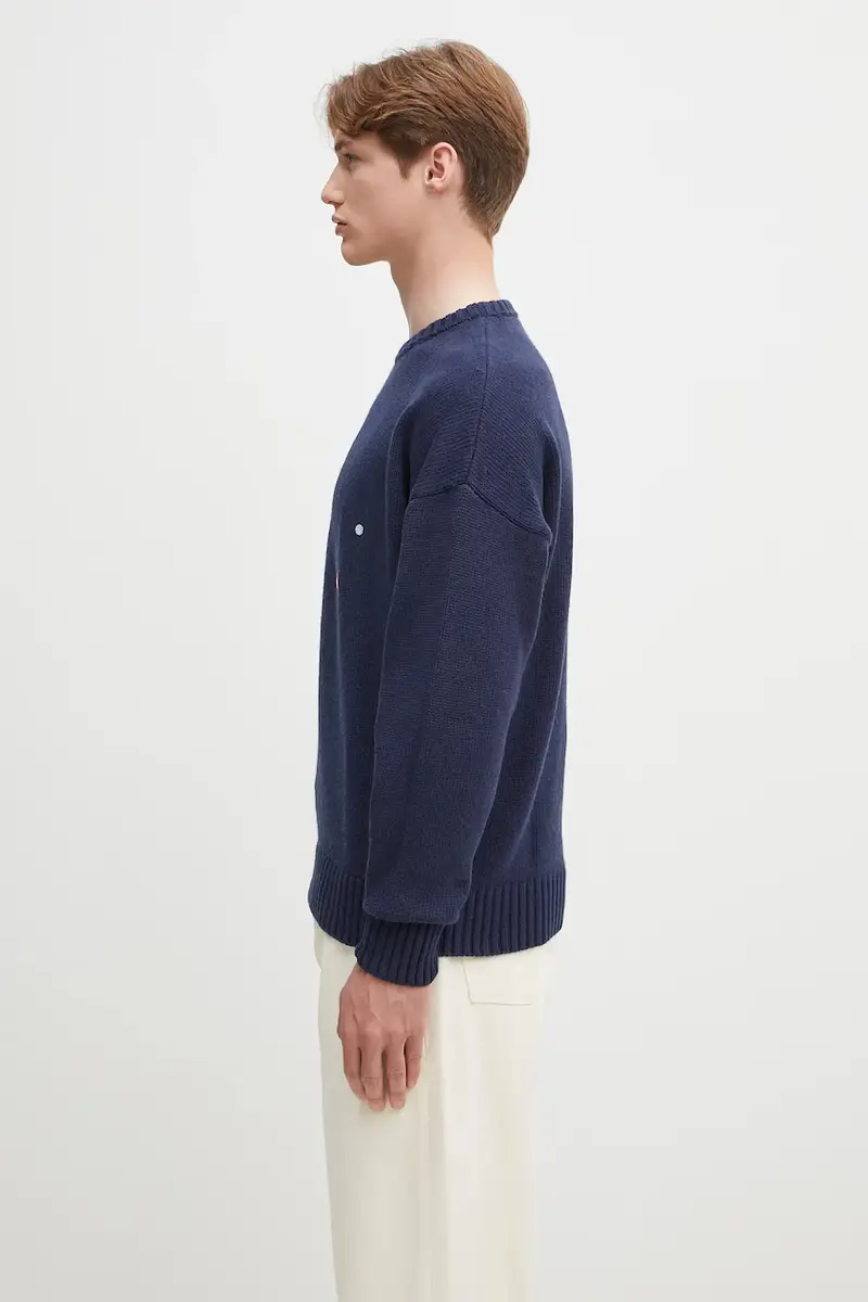 maglione in misto lana Multipatch Dinosaur Blu navy miniatura 3